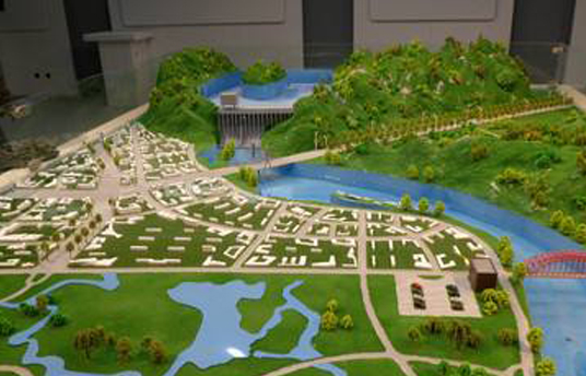 兰州沙盘公司制作城市规划模型